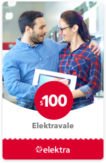 Elektravale de $100 Pesos
